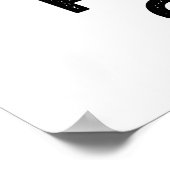 核分裂チップおもしろい物理食品パン ポスター (角)