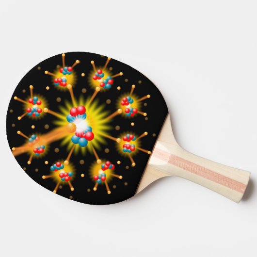 核分裂科学 卓球ラケット (横)