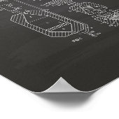 核分裂1956年特許技術シャルボード ポスター (角)