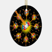核分裂 セラミックオーナメント (右)