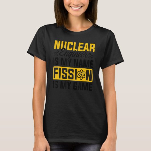 核医学放射線技師17 Tシャツ (正面)