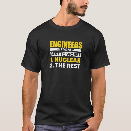 核医学放射線技師6 Tシャツ (正面)