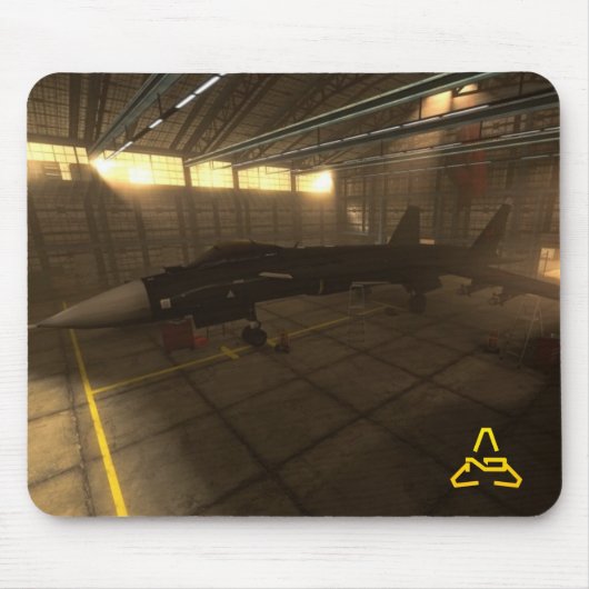 核夜明け-油田のマウスパッド マウスパッド (正面)