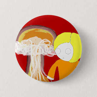 核女の子 缶バッジ