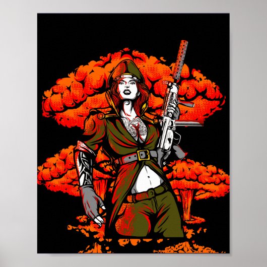 核女性 ポスター (正面)