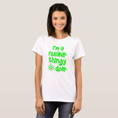 核実行家 Tシャツ (正面フル)