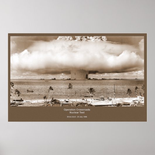 核実験ポスター ポスター (正面)