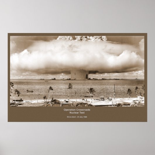 核実験ポスター ポスター (正面)