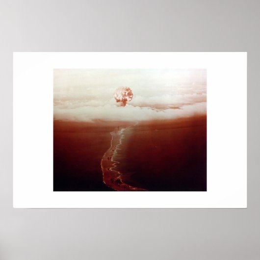 核実験写真：ジョージ ポスター (正面)