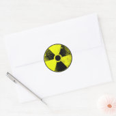 核徴候 ラウンドシール (封筒)