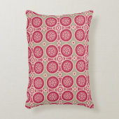 核成長 – マゼンタをライとして – シームレスなパターン アクセントクッション (正面(垂直))