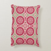 核成長 – マゼンタをライとして – シームレスなパターン アクセントクッション (裏面(縦))