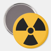 核放射線シンボル磁石 マグネット (正面/裏面)