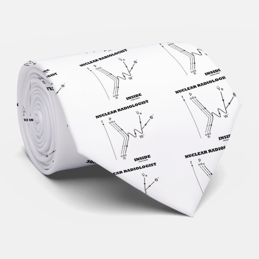 核放射線技師の内部(ベータ否定的な腐食) ネクタイ (ロール)