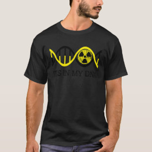 核放射線DNAチェルノブイリフォールアウトハザード素晴らしい Tシャツ