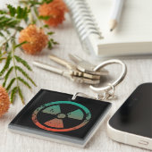 核放射能標識 キーホルダー (正面右)