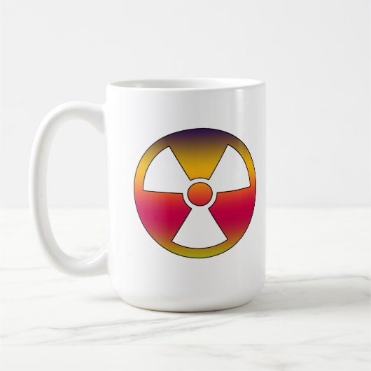 核放射能標識 コーヒーマグカップ (左)