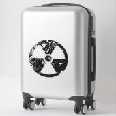 核放射能標識 シール (スーツケース)