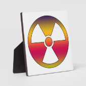 核放射能標識 フォトプラーク (正面)