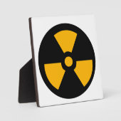 核放射能標識 フォトプラーク (正面)