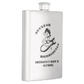 核爆弾医学アルコールフラスコ フラスク (右)