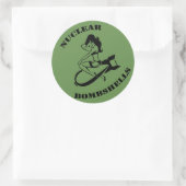 核爆弾支援表示装置 ラウンドシール (バッグ)