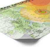 核爆発 – オーストラリア ポスター (角)