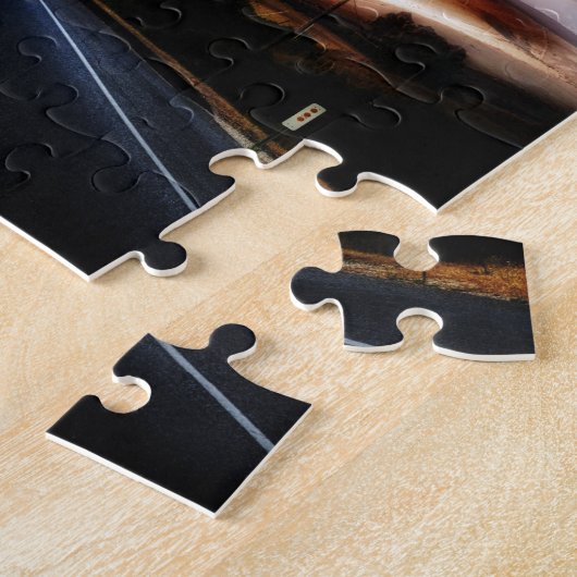 核爆発 ジグソーパズル (側面)