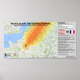 核爆発 – フランス ポスター