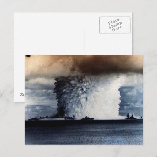 核爆発 ポストカード (正面/裏面)