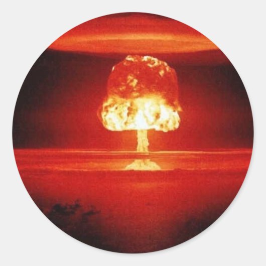 核爆発 ラウンドシール (正面)
