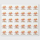 核爆発 ラッピングペーパー (フラット)