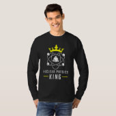 核物理学者キング科学物理学者 Tシャツ (正面フル)