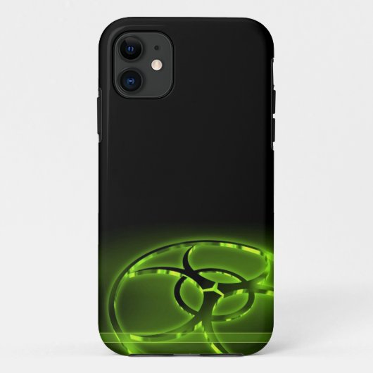 核生物学的災害［有害物質］抽象芸術Iphone 4 ケース Case-Mate iPhoneケース (裏面)