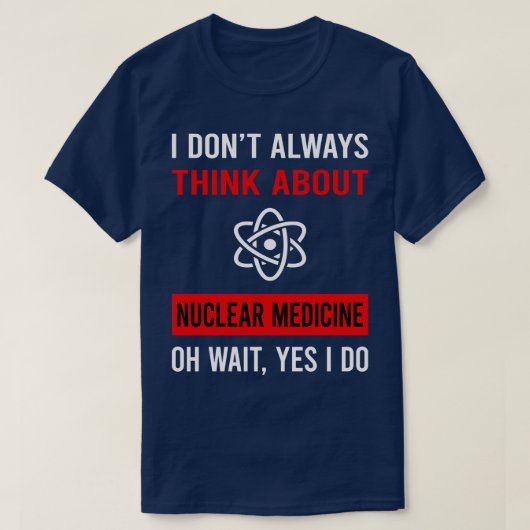 核考え医学について Tシャツ (デザイン正面)