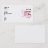 核薬の可愛い人 名刺 (正面/裏面)