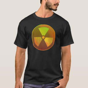 核記号放射性光 Tシャツ