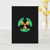 核 カード (黄色い花)