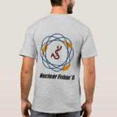 核Fishinの乗組員のギア Tシャツ (裏面)