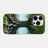 "根ざした力" iPhoneケース (裏面横)