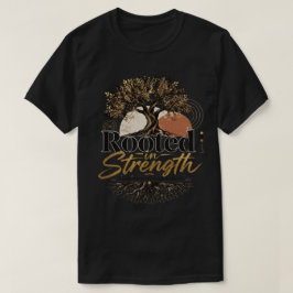 根ざした強さ Tシャツ