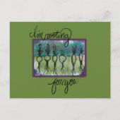 根っこの野菜を応援してる ポストカード (正面)