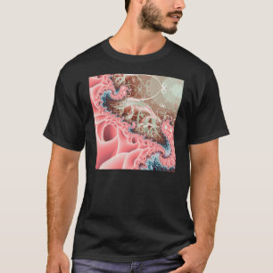 根とのピンクのつや消し: 詳細3 Tシャツ