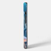 「根のような3Dパステル白色ヒト細胞 Case-Mate iPhoneケース (裏面 / 左)