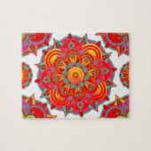 根のチャクラの曼荼羅 ジグソーパズル (横)