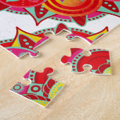 根のチャクラの曼荼羅 ジグソーパズル (側面)