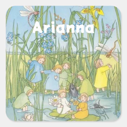 根の子シビル・フォン・オルファー スクエアシール (正面)