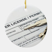 根を得て下さい セラミックオーナメント (裏面)