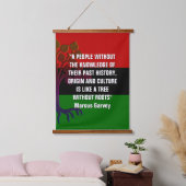 根スタイリッシュ無しマーカスのガービーツリー 吊り下げ型タペストリー (寝室)