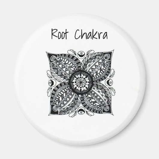 根チャクラ磁石 マグネット (正面)